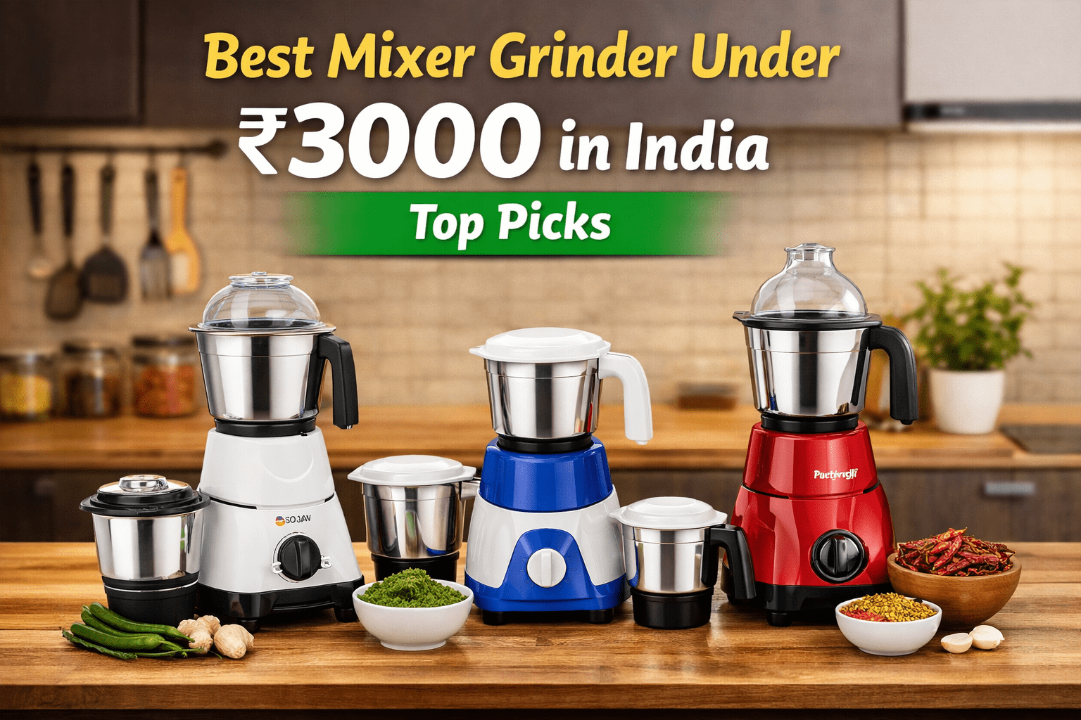 You are currently viewing Best Mixer Grinder Under 3000 in India