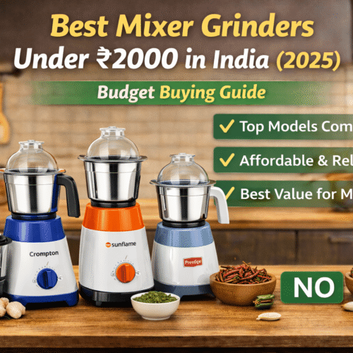 Best Mixer Grinders Under 2000 in India