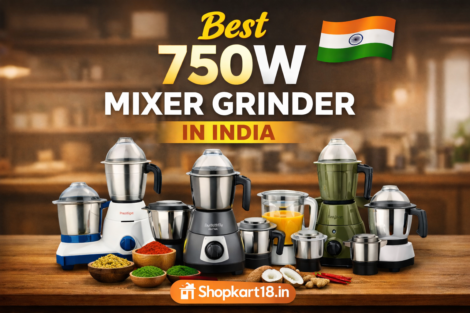 You are currently viewing Best 750W Mixer Grinder in India