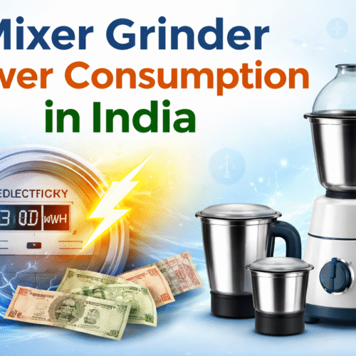 Mixer Grinder Power Consumption in India – How Much Electricity Does It Really Use?