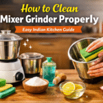 How to Clean Mixer Grinder Properly (Easy Indian Kitchen Guide)