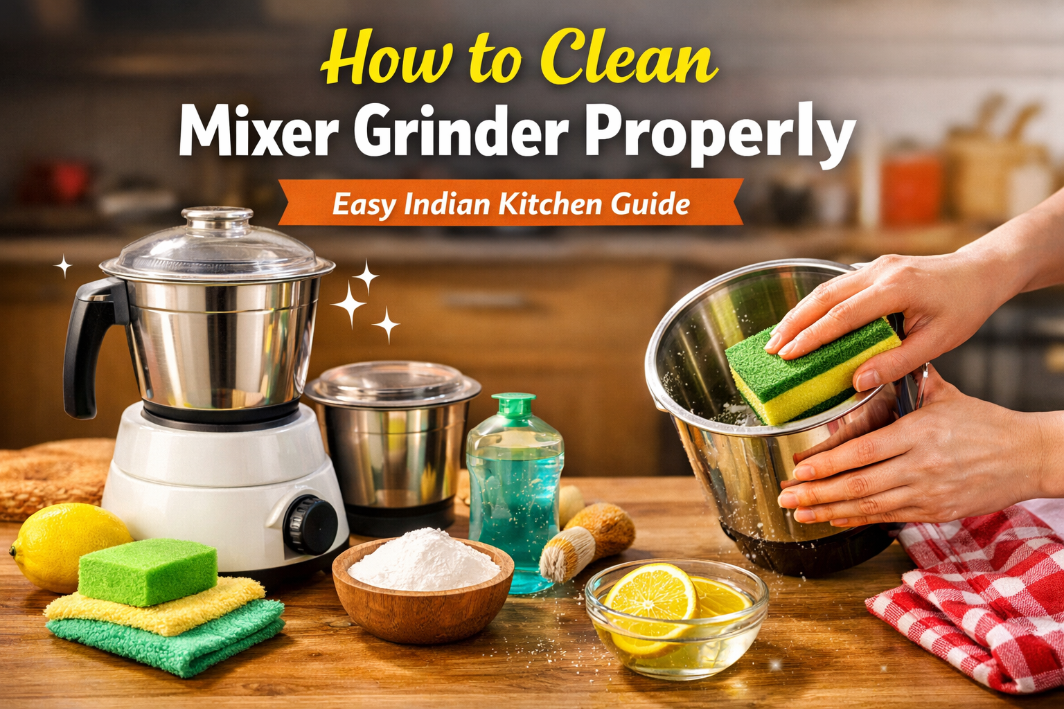 You are currently viewing How to Clean Mixer Grinder Properly (Easy Indian Kitchen Guide)