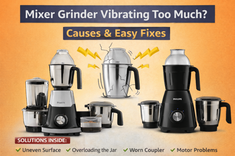 Mixer Grinder Vibrating Too Much