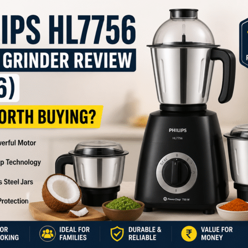 Philips HL7756 Mixer Grinder Review (2026): Is It Worth Buying?