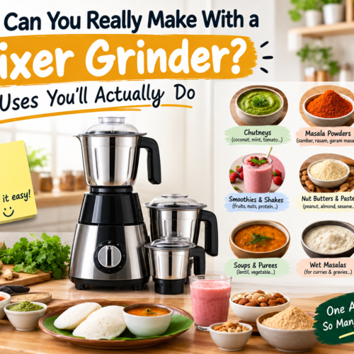 What Are Mixer Grinder Real Uses? Complete Guide 2026