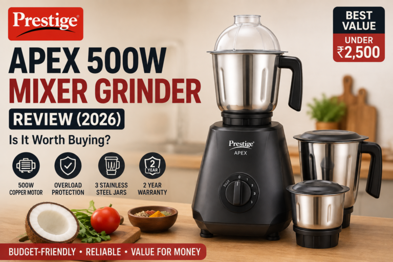 Prestige Apex 500W Mixer Grinder